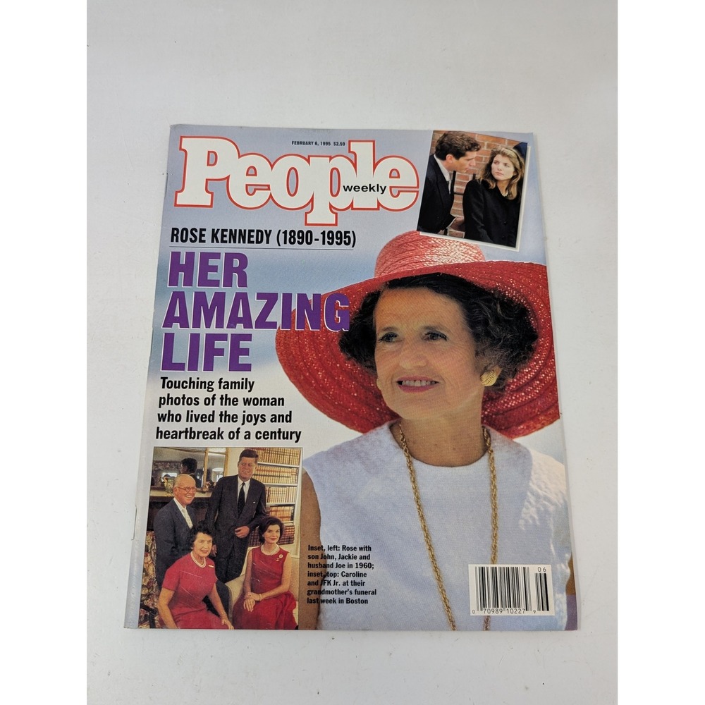 People Magazine February 6 1995 Rose Kennedy‎ Death Trent Reznor Keanu Reeves